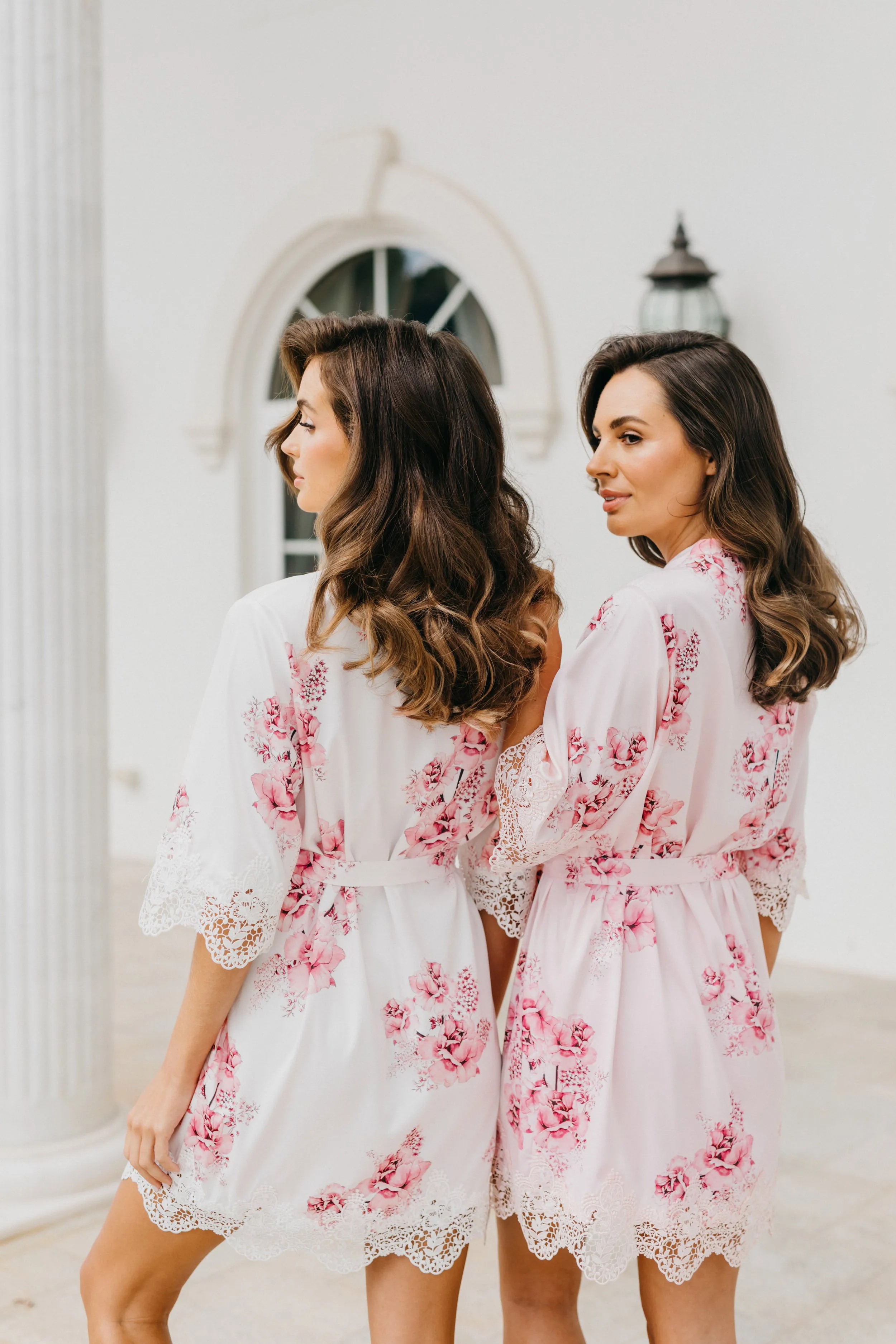 Ivana Bouquet De Fleur Printed Robe