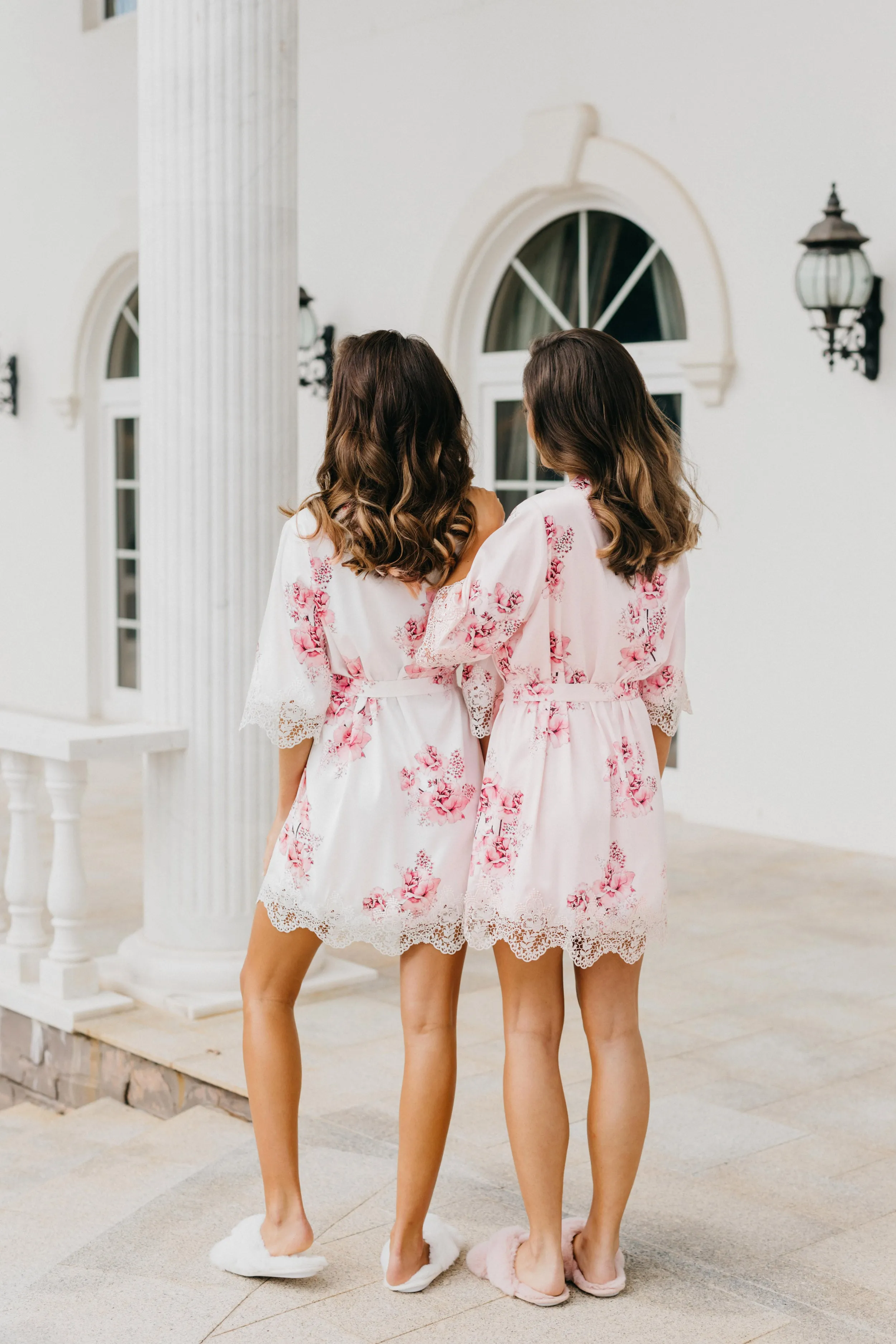 Ivana Bouquet De Fleur Printed Robe
