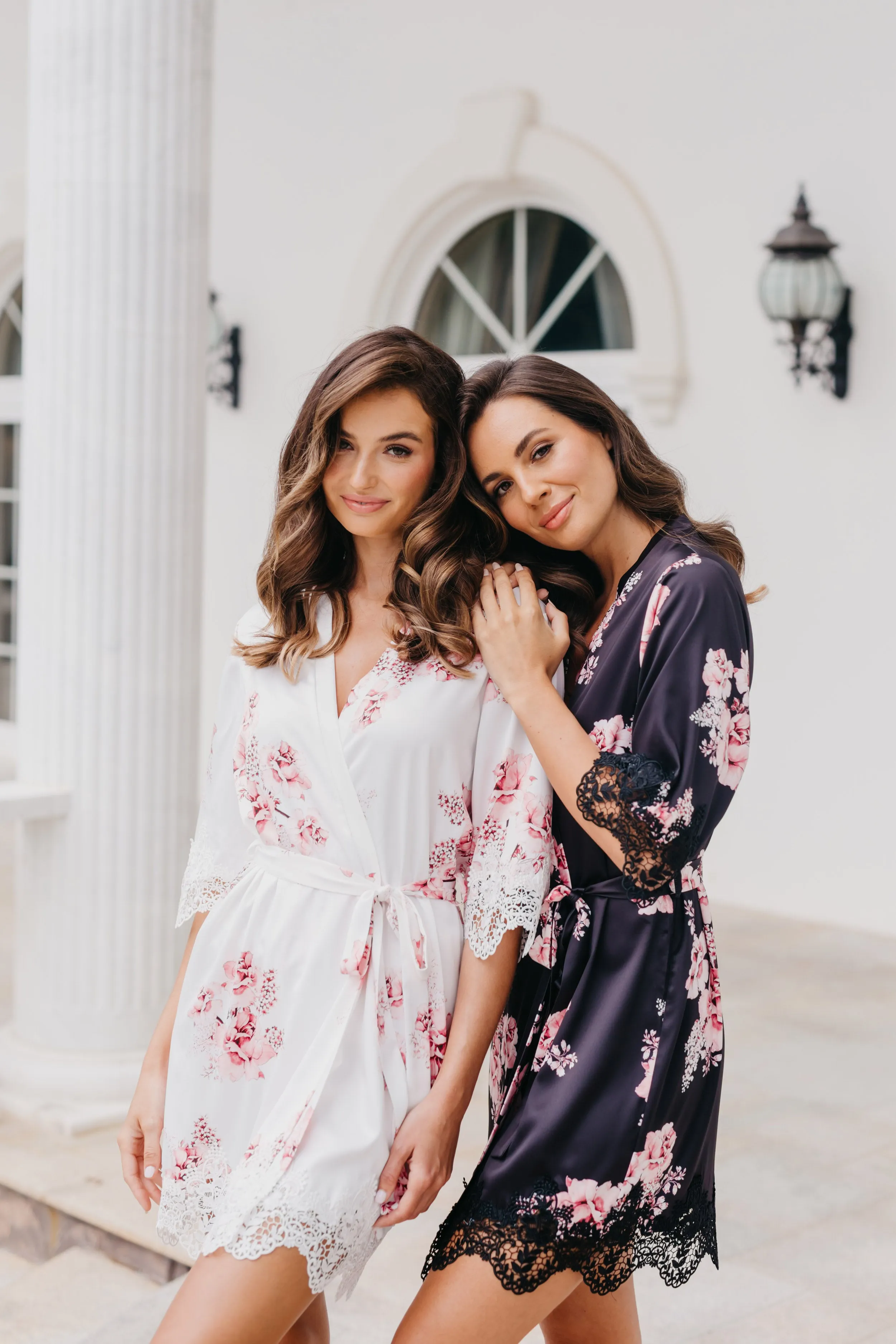 Ivana Bouquet De Fleur Printed Robe