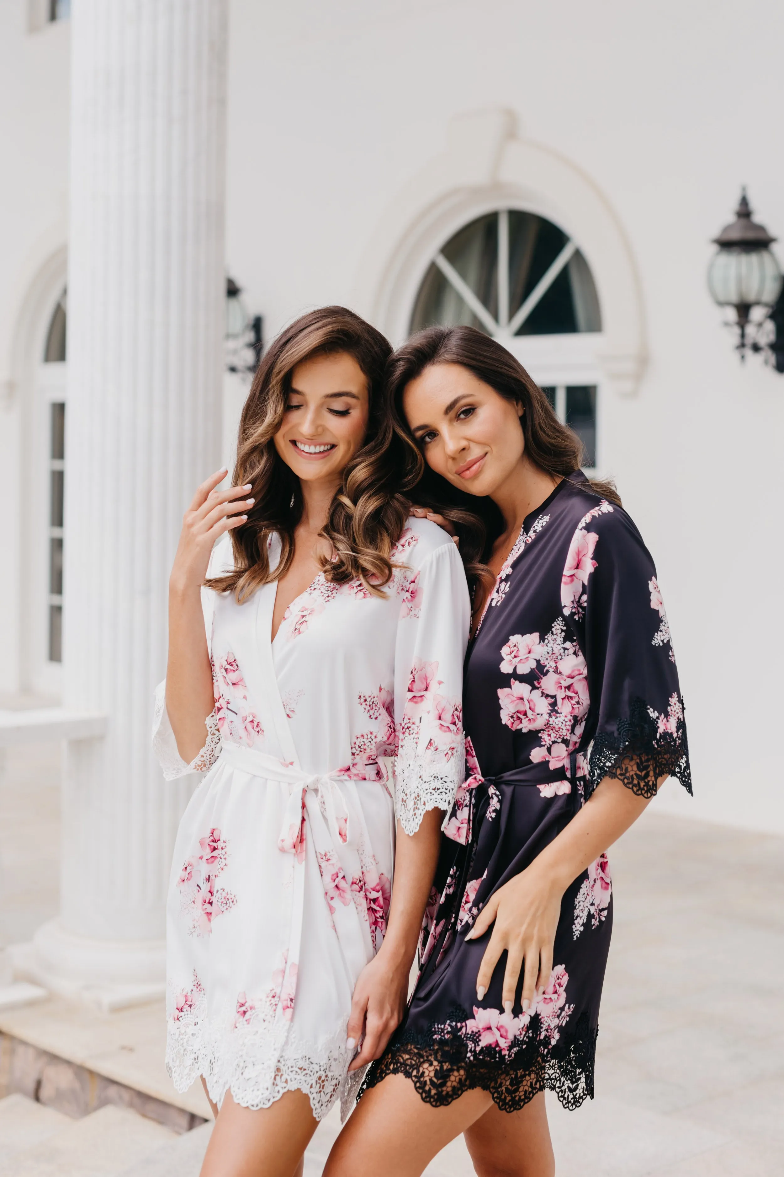 Ivana Bouquet De Fleur Printed Robe