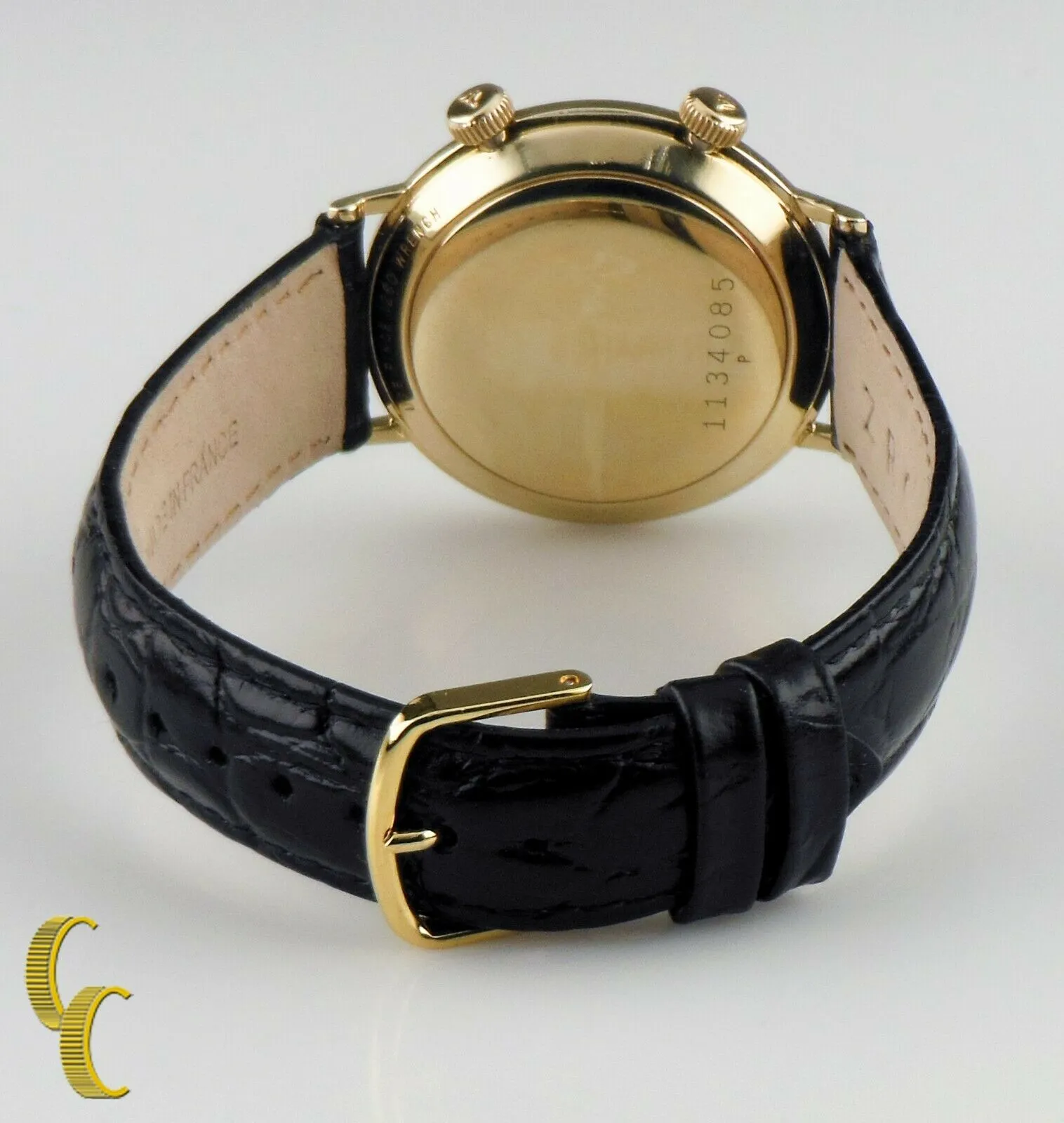 Jaeger- LeCoultre Vintage Hand-Winding Alarm Watch W/ Original Box and Case