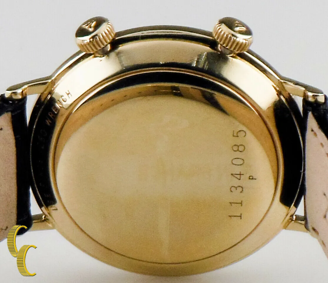 Jaeger- LeCoultre Vintage Hand-Winding Alarm Watch W/ Original Box and Case