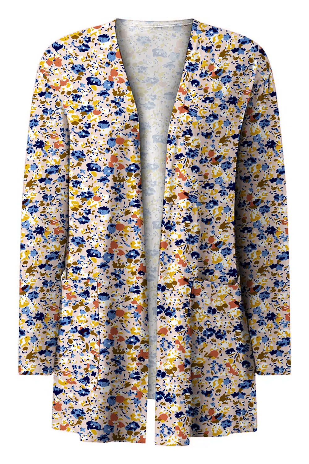 Jane Printed Long Sleeve Cardigan