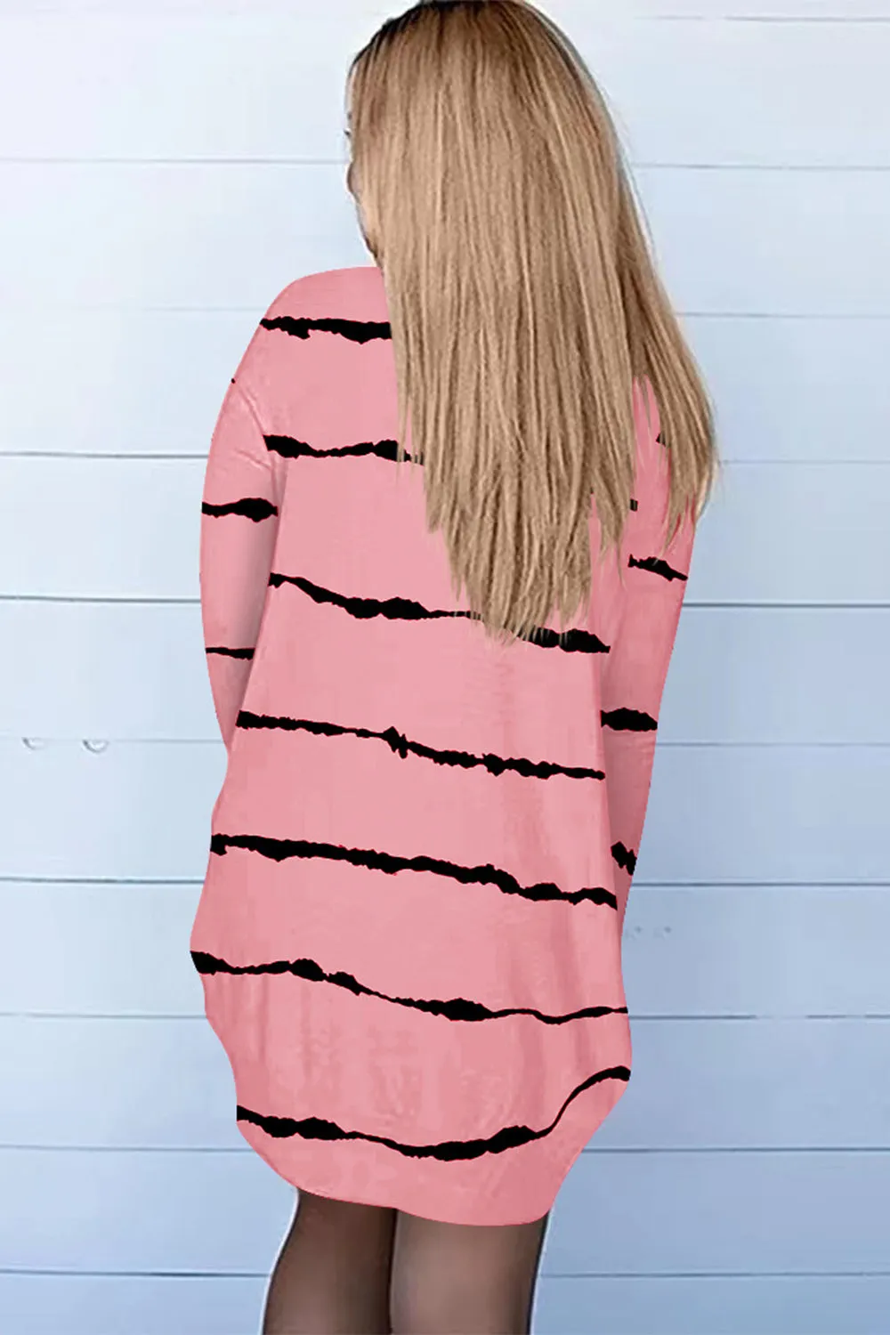 Jane Printed Long Sleeve Cardigan