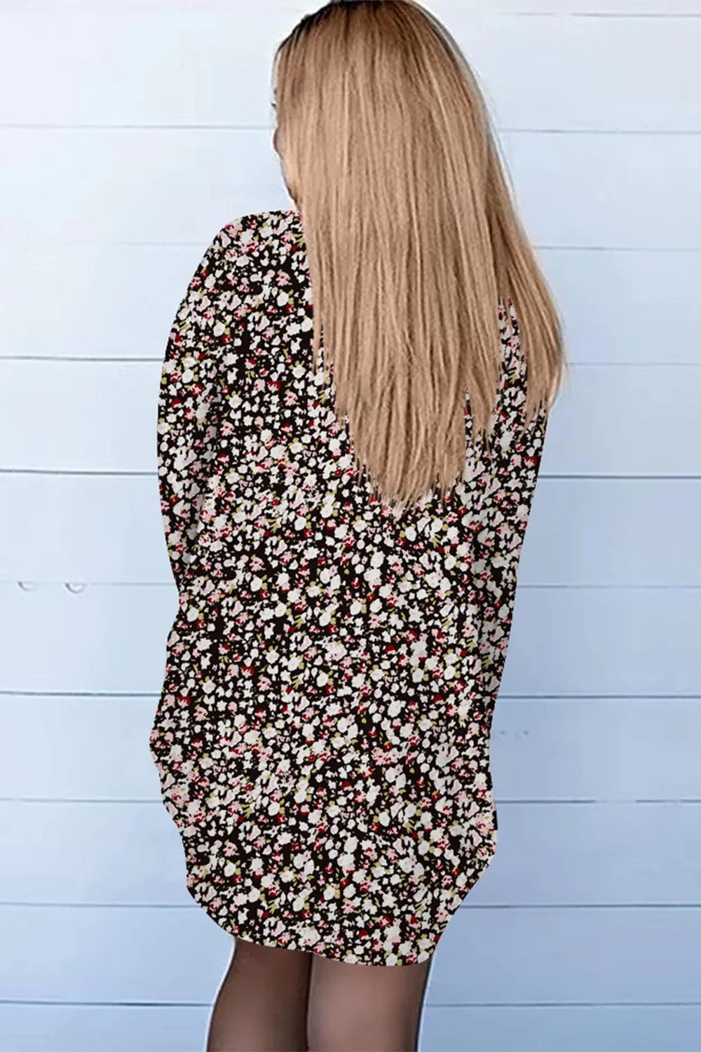 Jane Printed Long Sleeve Cardigan