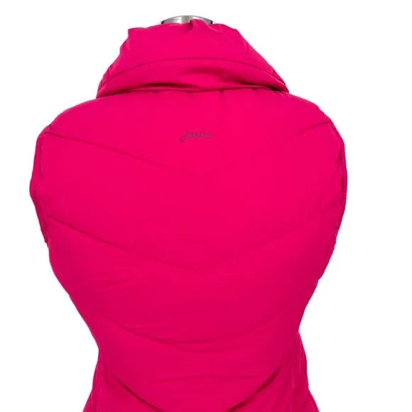 Joules Puffer Vest Pink Size XS NWT