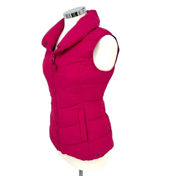 Joules Puffer Vest Pink Size XS NWT