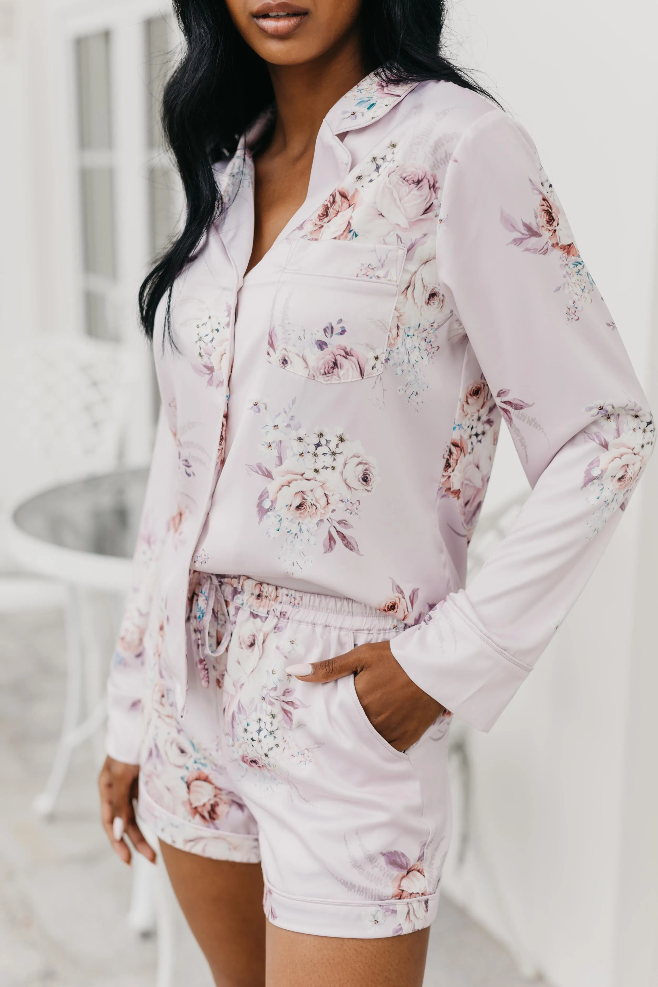 Julieta Rose Mist PJ Set