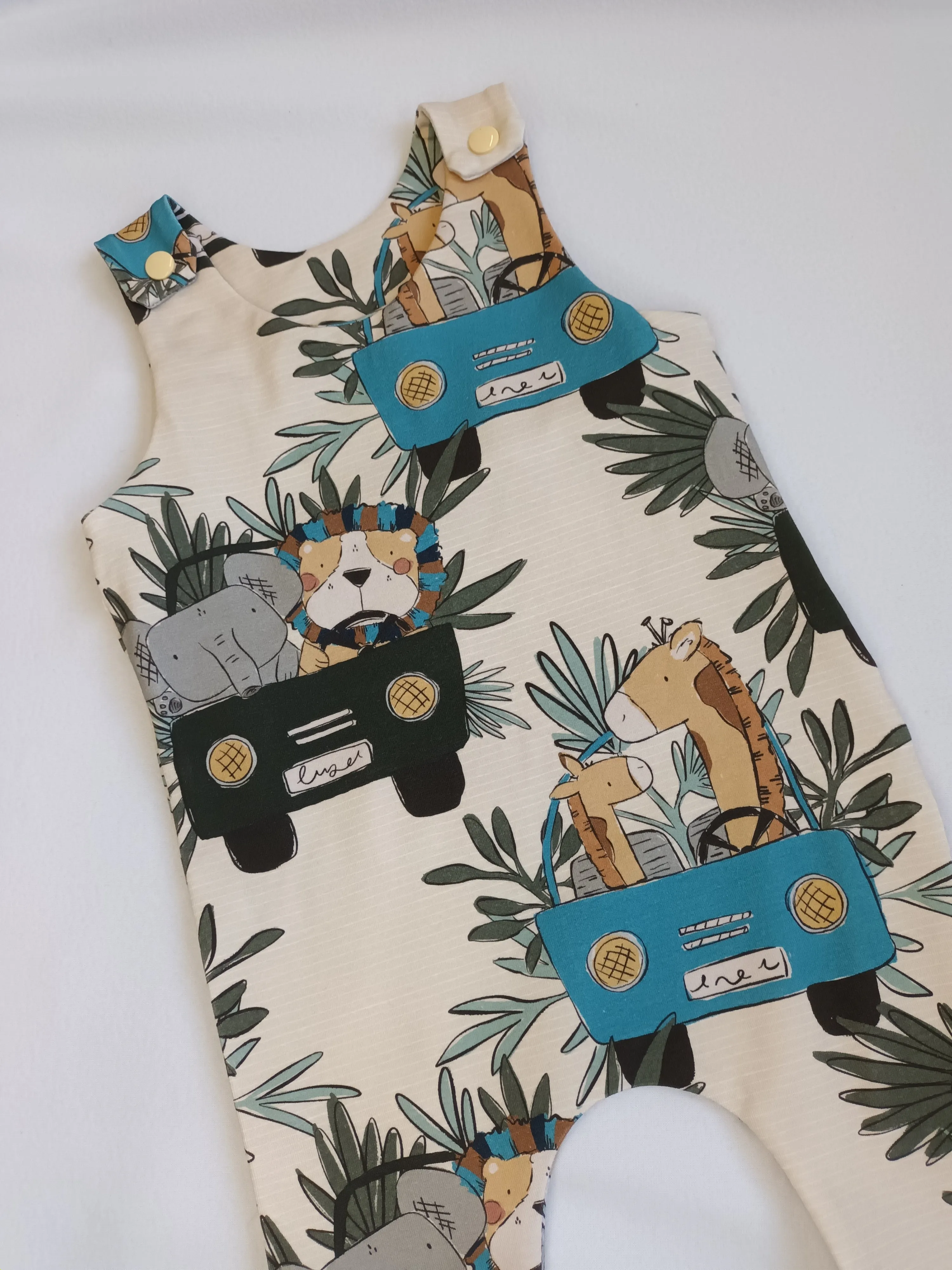 Jungle Tours Neutral Romper