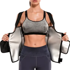 Junlan  2-in-1 Lightweight Fat Burning Sauna Sweat  Vest