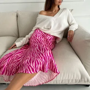 Jupe Longue Satin - Marina