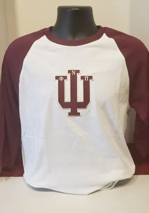Kappa Alpha Psi (IU)phi nu pi Baseball Tees