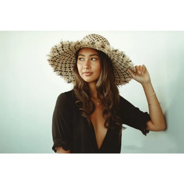 Kat Straw Hat 5" Brim (several colors)