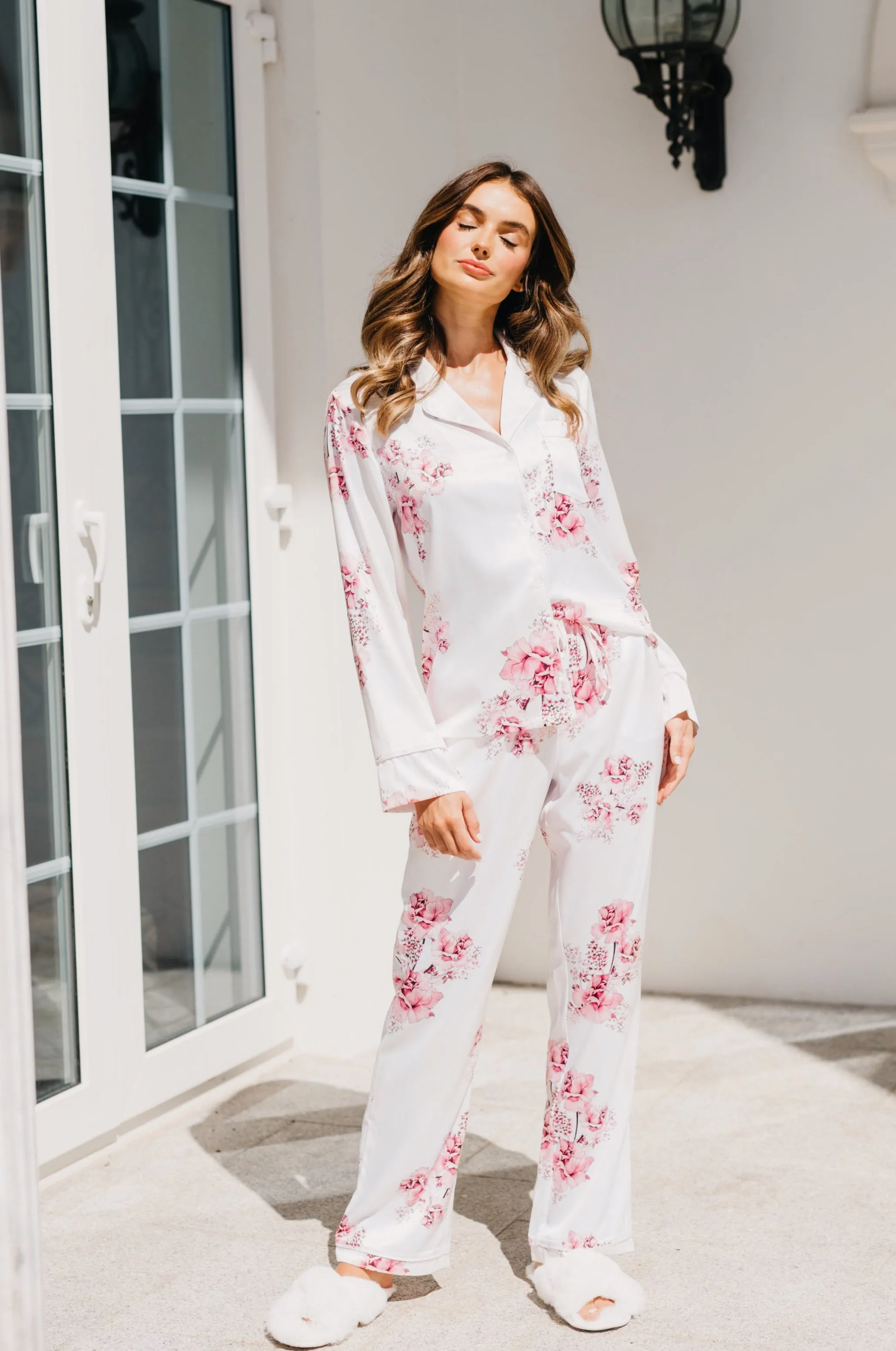 Katerina Bouquet De Fleur Printed PJ Set