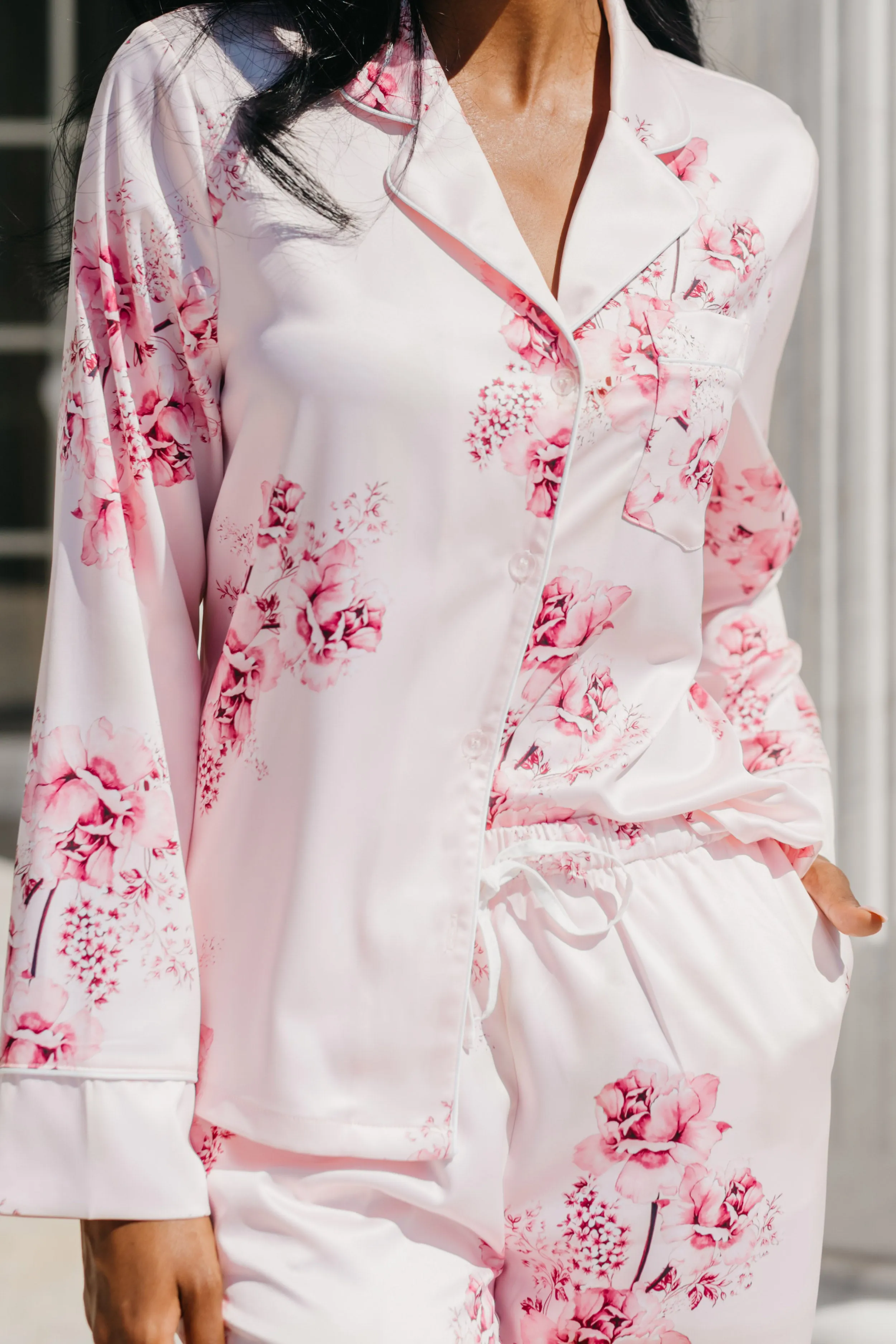 Katerina Bouquet De Fleur Printed PJ Set