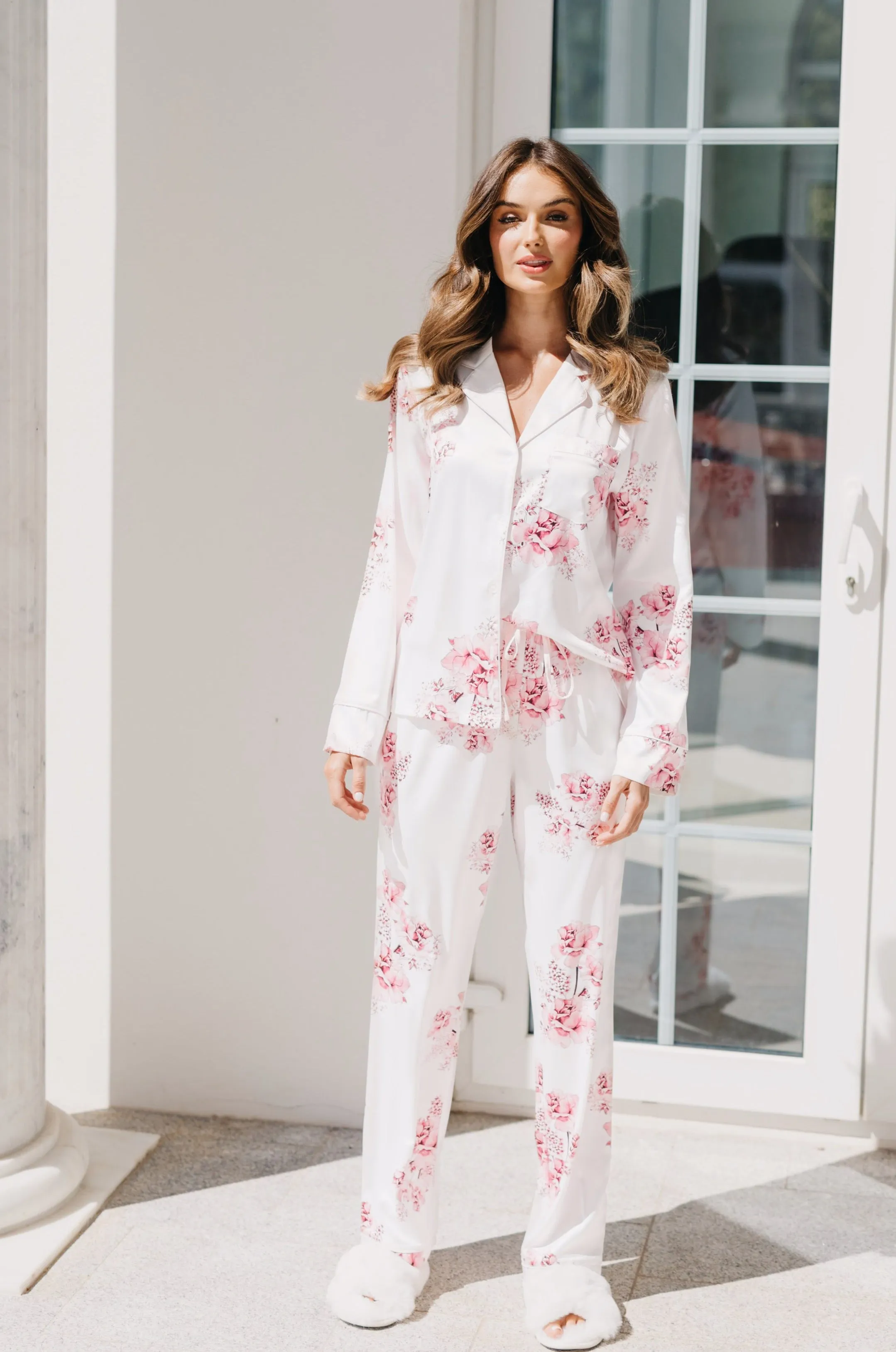 Katerina Bouquet De Fleur Printed PJ Set