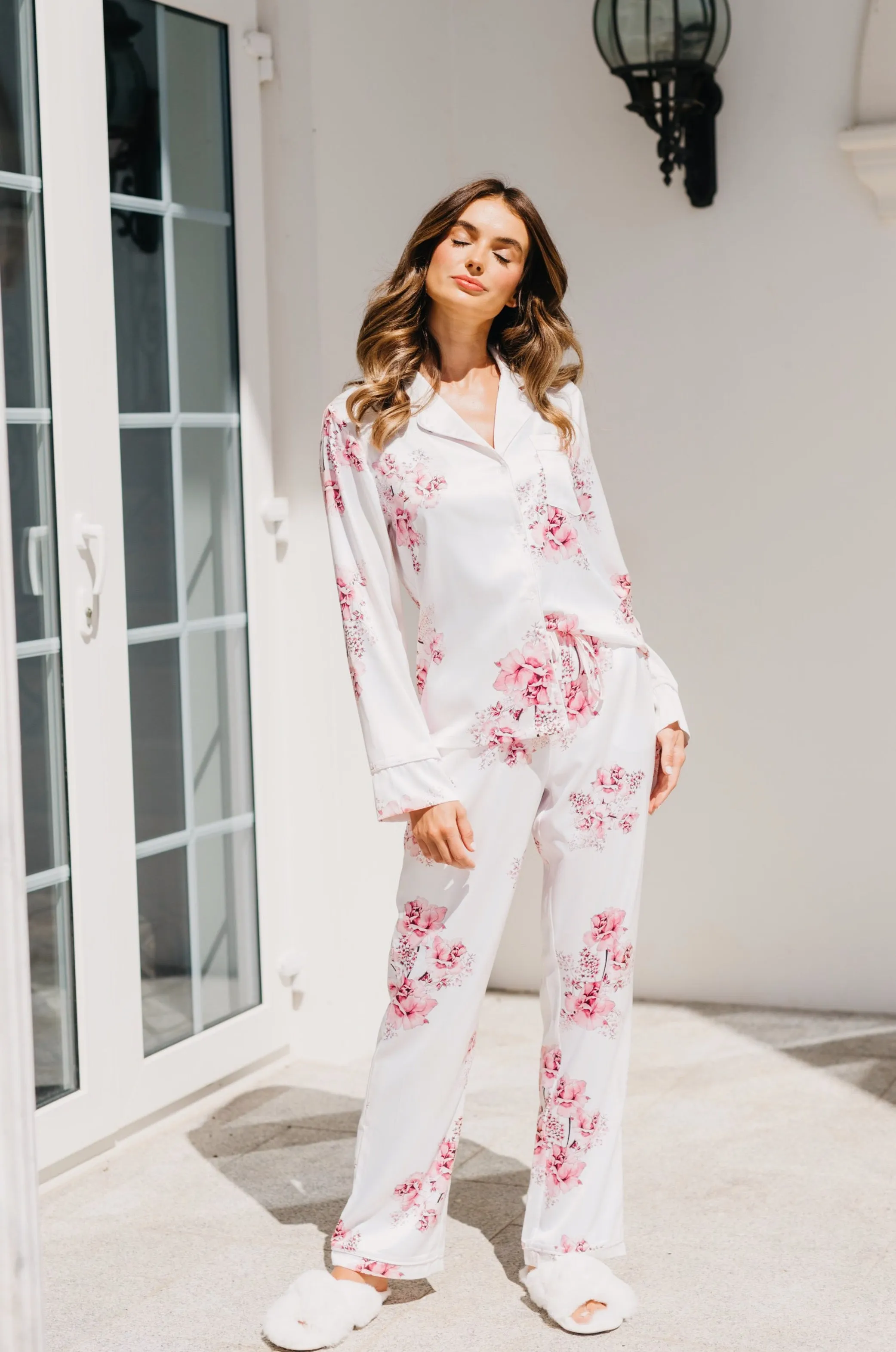 Katerina Bouquet De Fleur Printed PJ Set