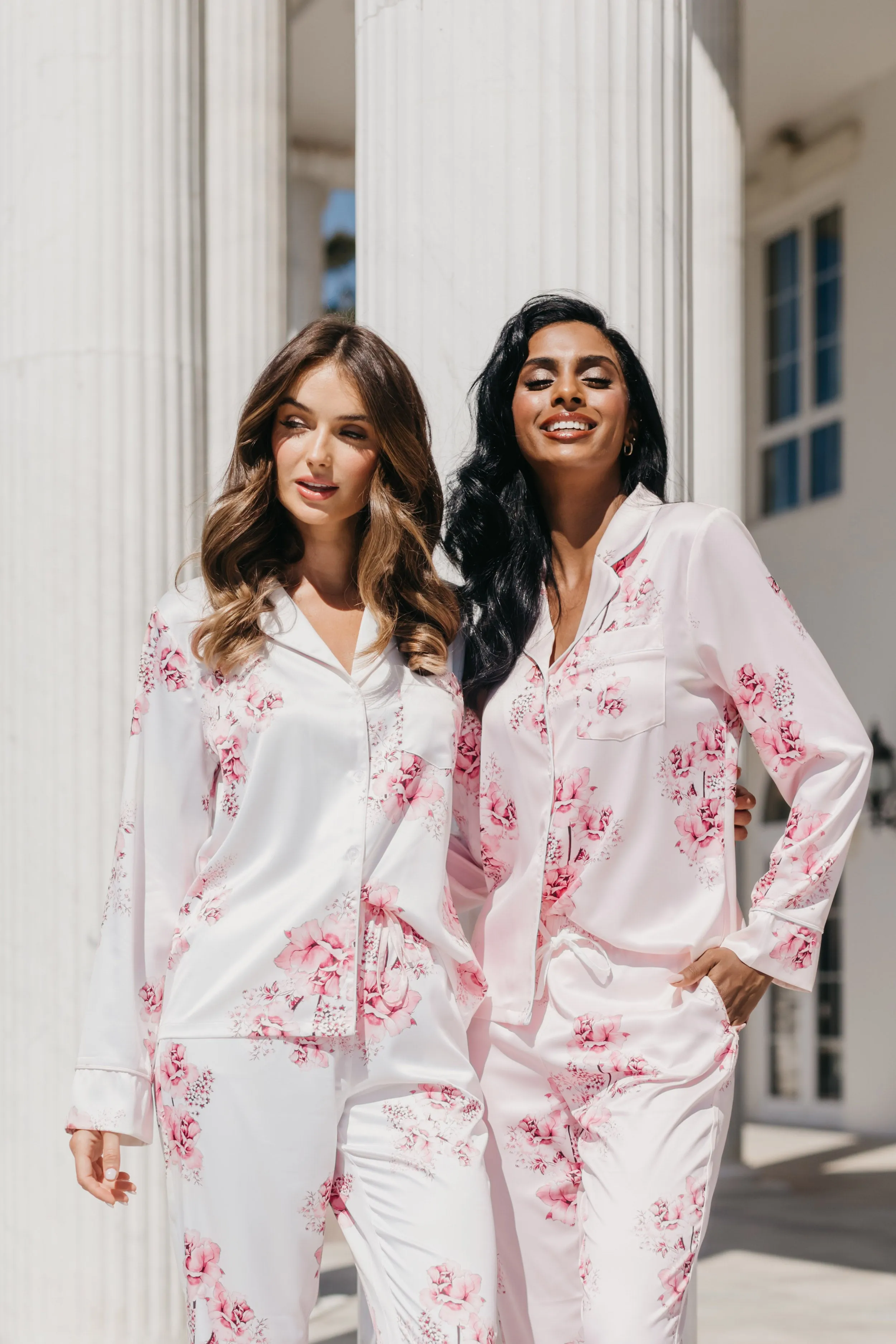 Katerina Bouquet De Fleur Printed PJ Set
