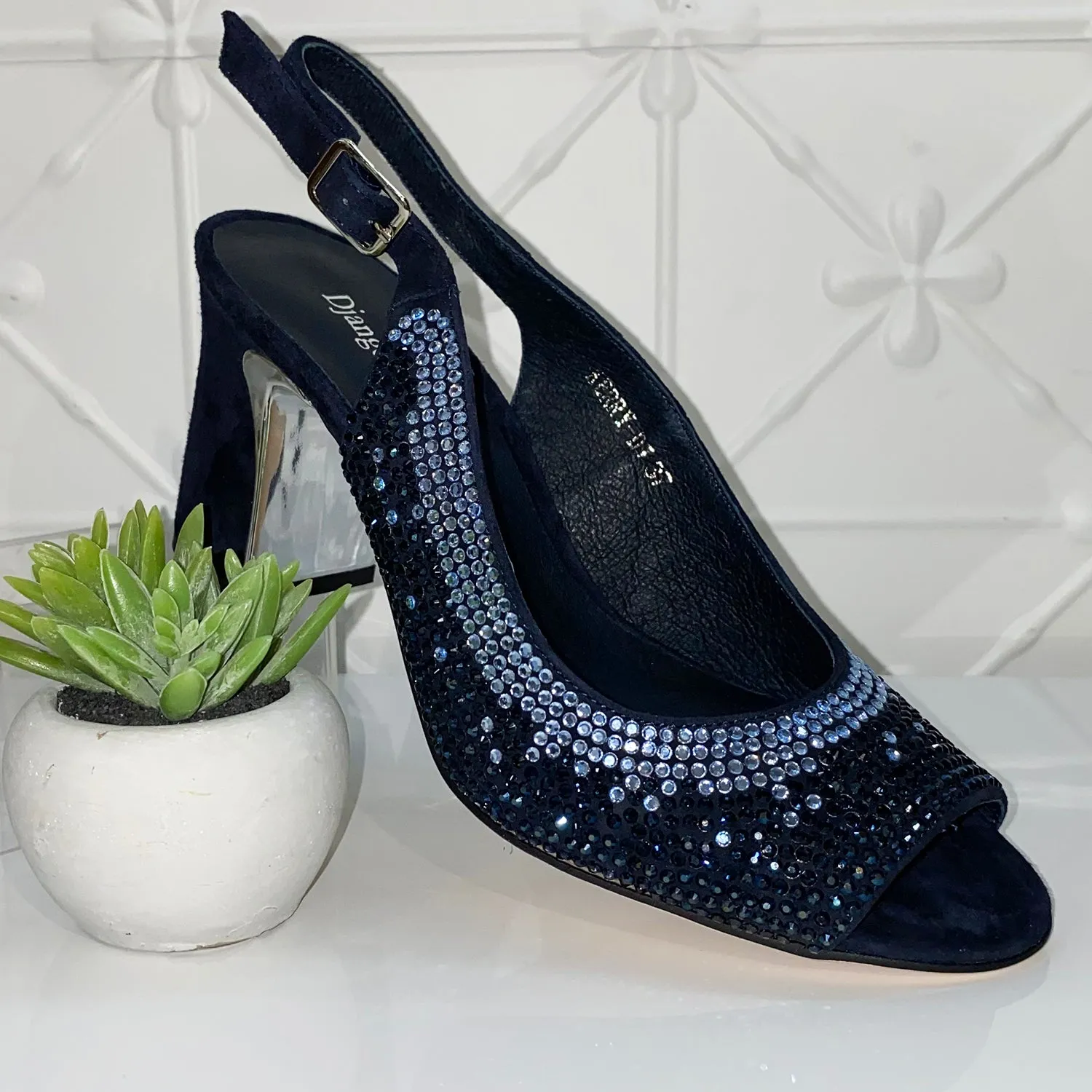Kerry Heel - Navy - DJ6