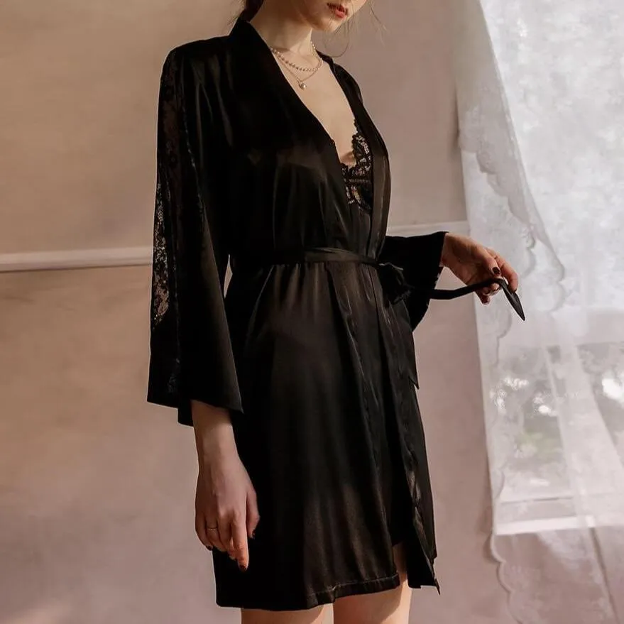 Kimono En Satin - Symphonie
