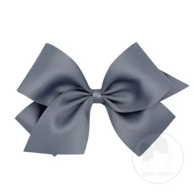 King Matte Satin Hair Bow