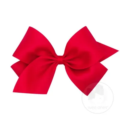 King Matte Satin Hair Bow