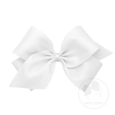 King Matte Satin Hair Bow