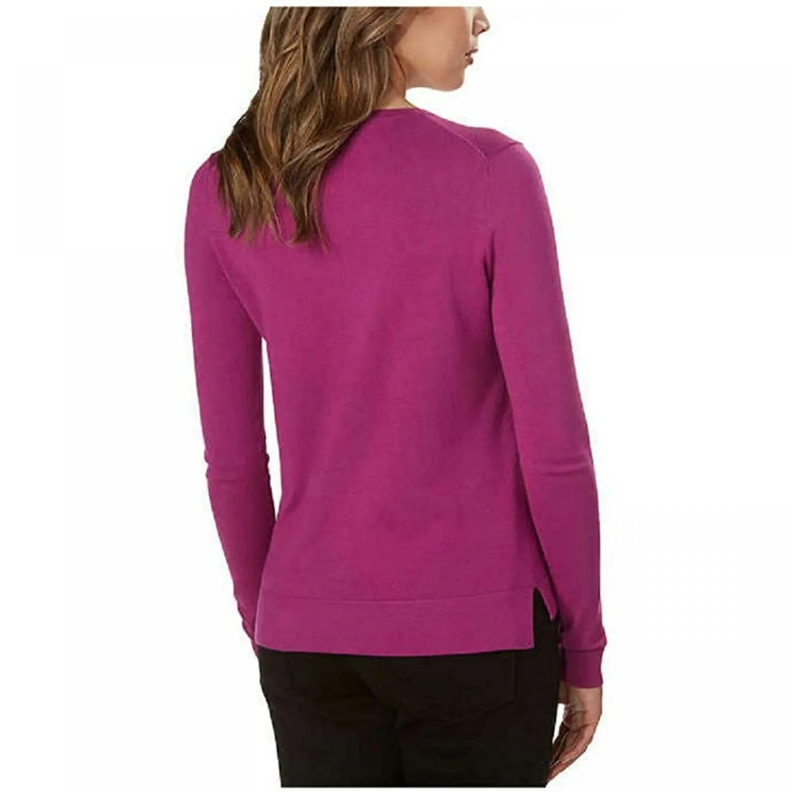 Kirkland Signature Women's Button Lightweight Cardigan Sweater