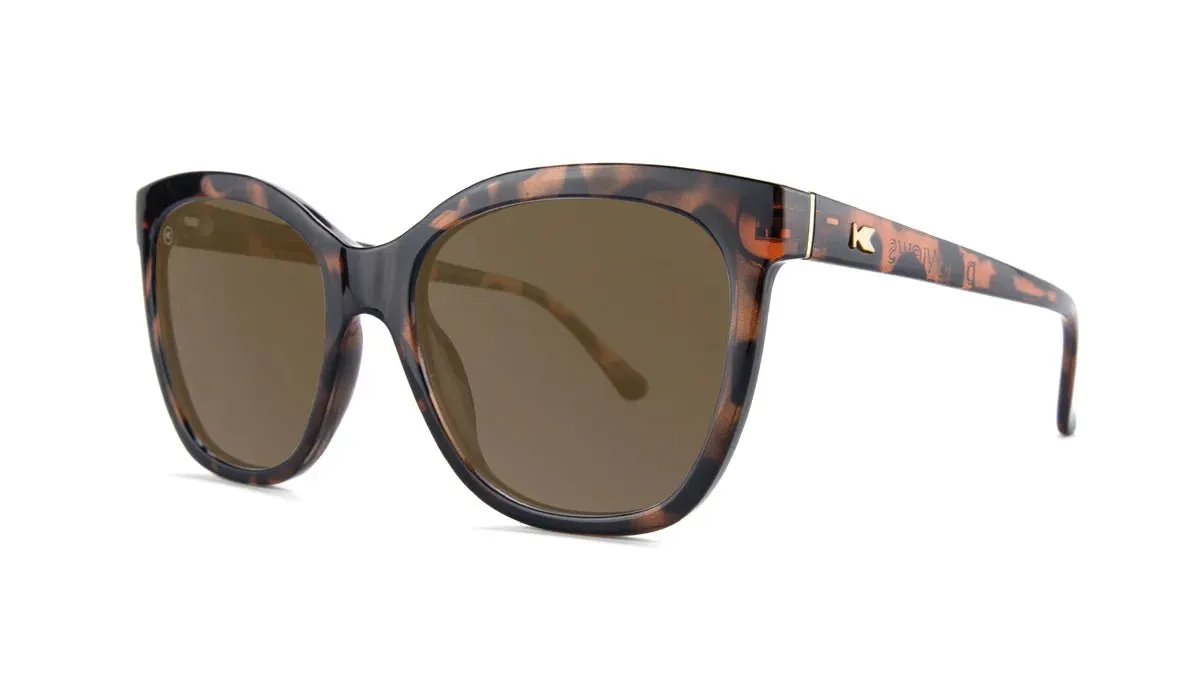 Knockaround Sunglasses - Mary Janes - GLOSSY TORTOISE SHELL / AMBER