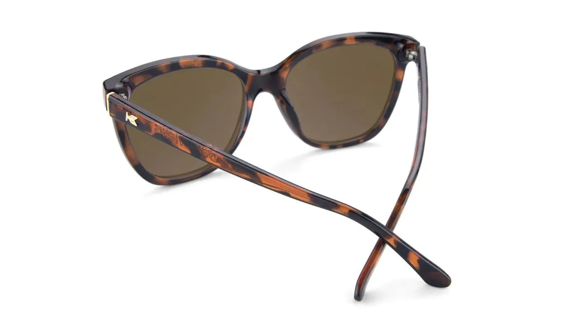 Knockaround Sunglasses - Mary Janes - GLOSSY TORTOISE SHELL / AMBER