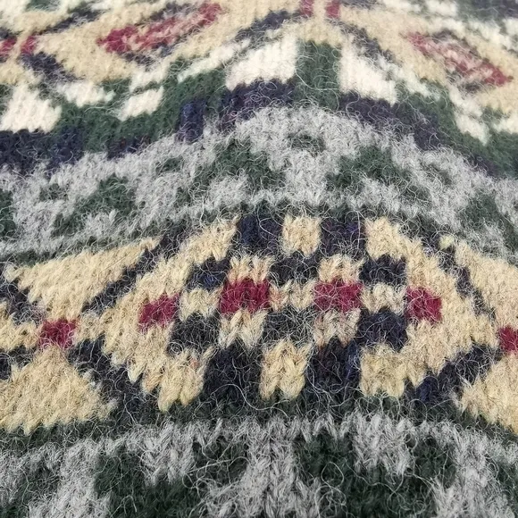 Kobe EUC Women's 1X Cardigan Sweater Shetland Wool