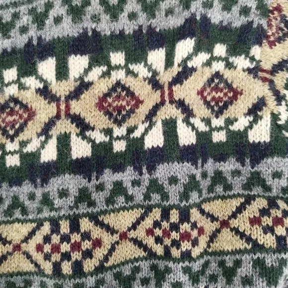 Kobe EUC Women's 1X Cardigan Sweater Shetland Wool