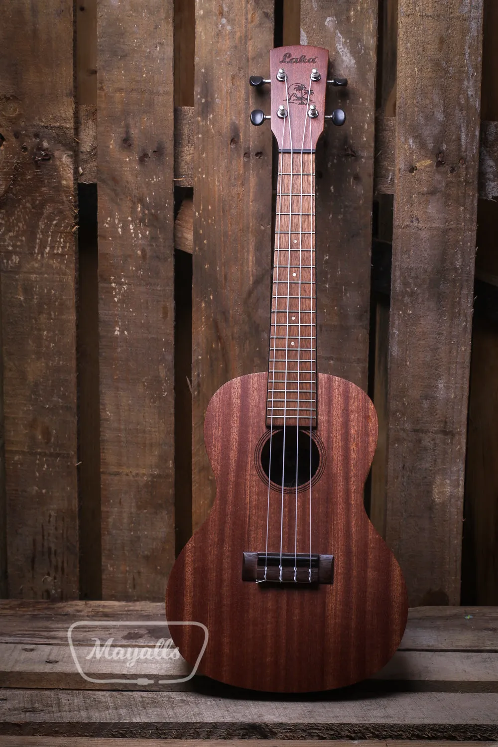 Laka Concert Ukulele VUC30 Solid Sapele Top - Mahogany