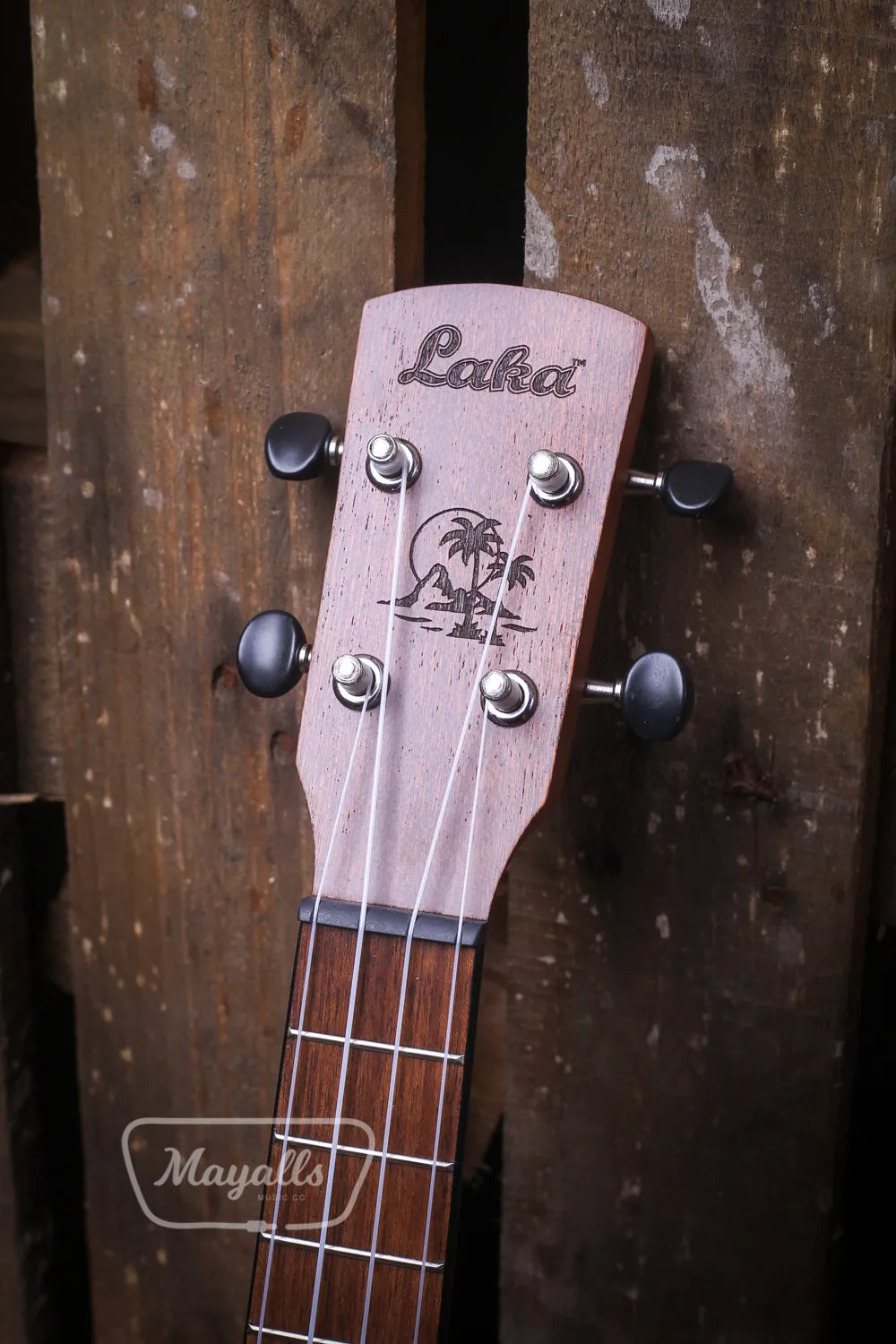 Laka Concert Ukulele VUC30 Solid Sapele Top - Mahogany