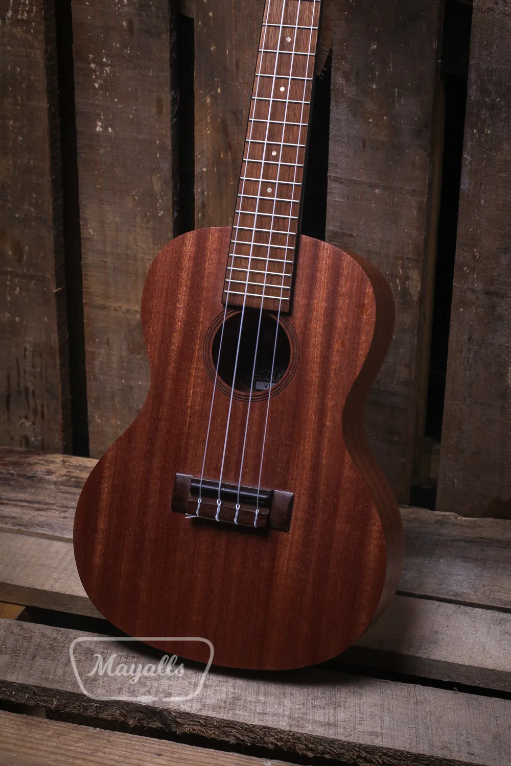 Laka Concert Ukulele VUC30 Solid Sapele Top - Mahogany
