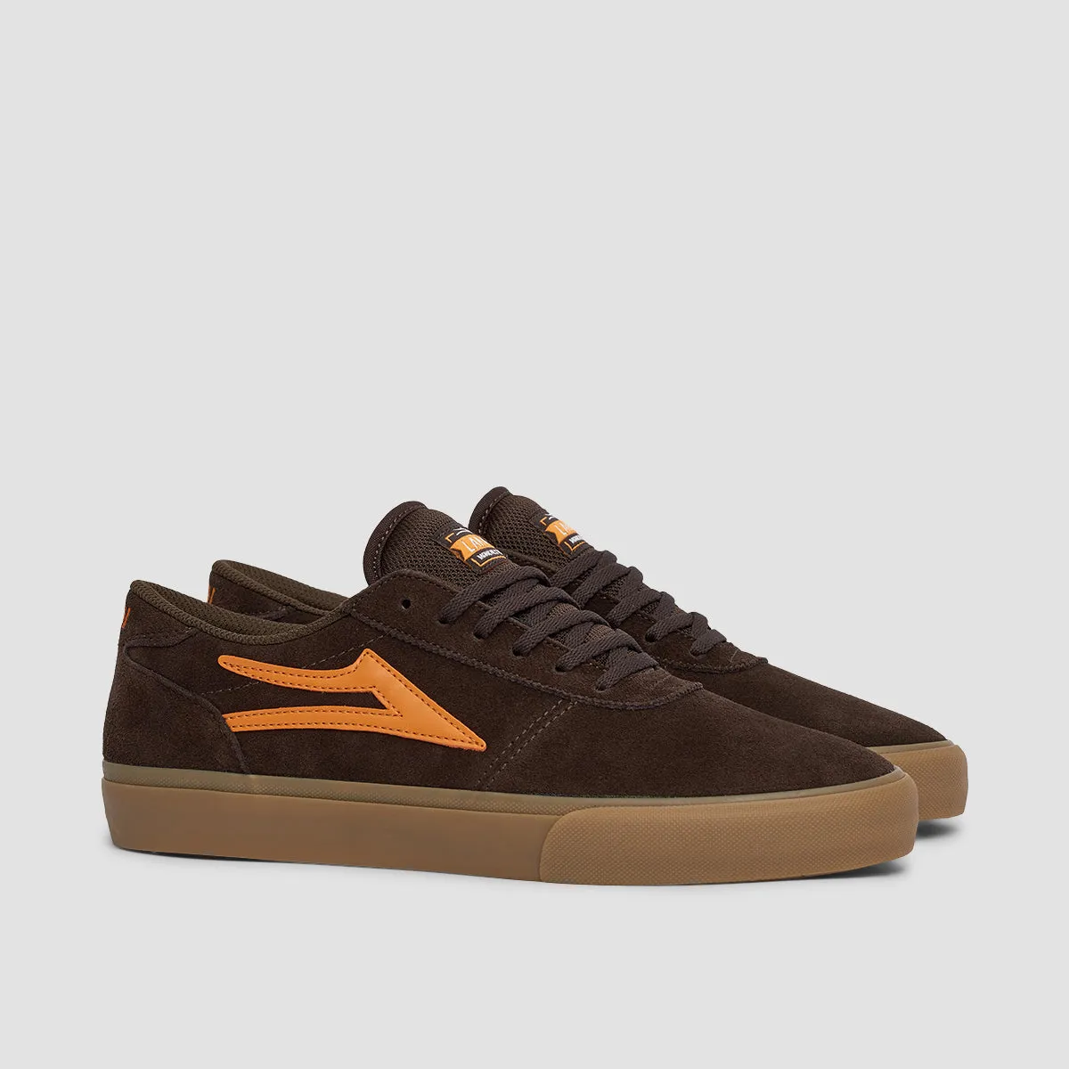 Lakai Manchester Shoes - Chocolate/Gum Suede
