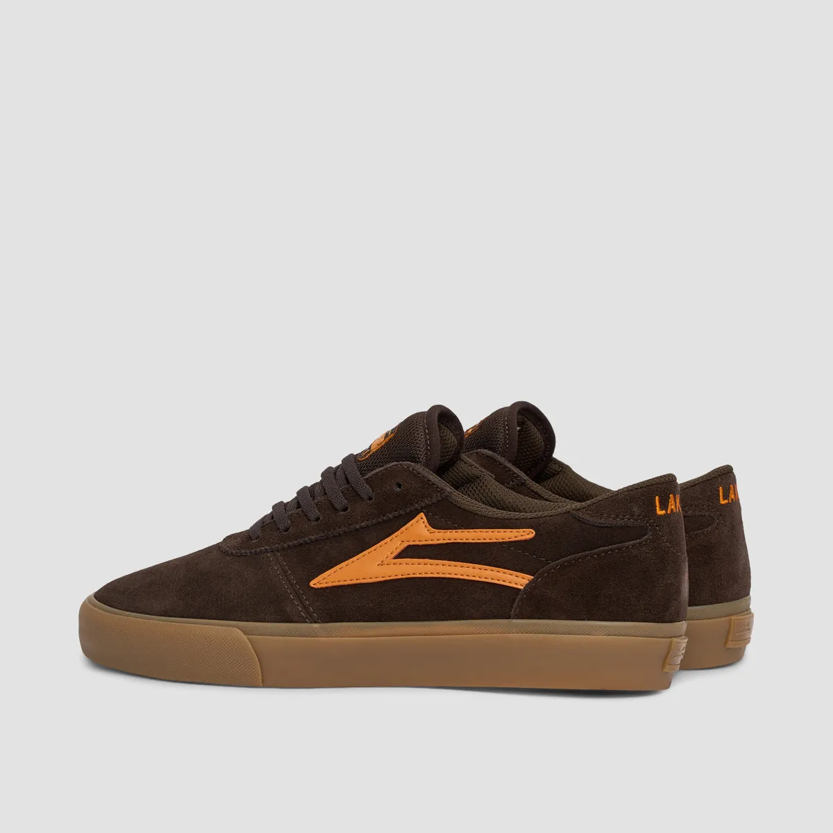 Lakai Manchester Shoes - Chocolate/Gum Suede