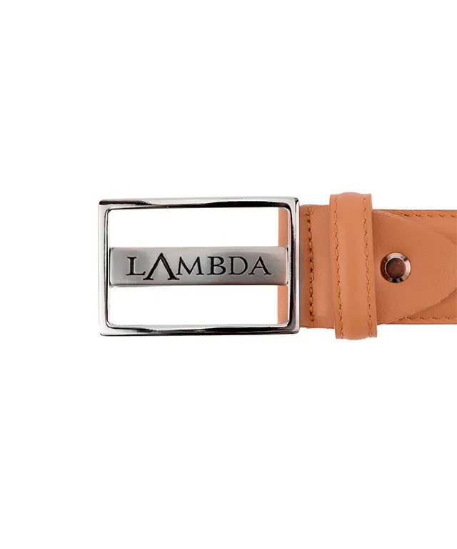 Lambda Valentina Women's Belt -Caramel