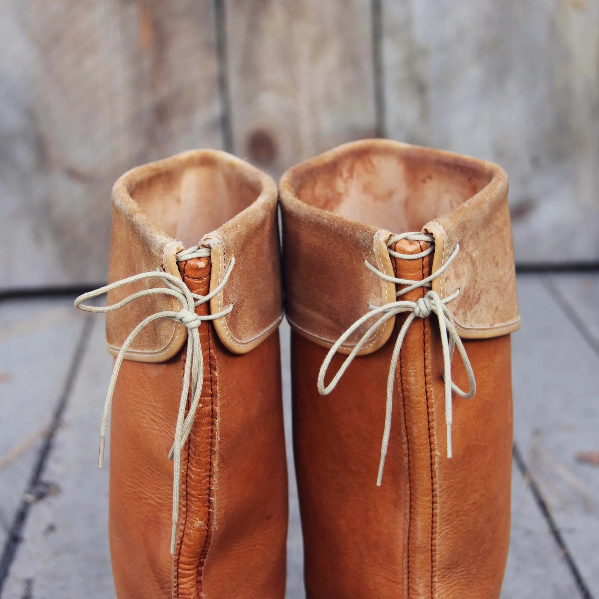 Larkspur Vintage Moccasin Boots