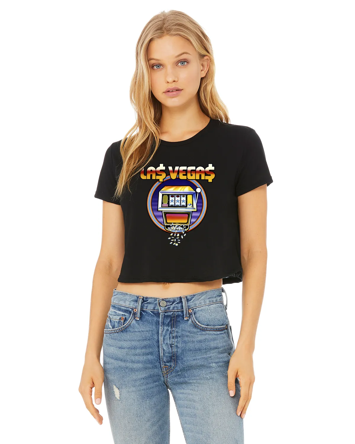 Las Vegas | Women's Crop Tee