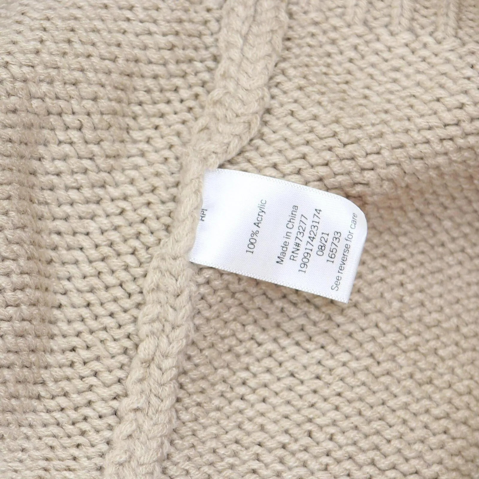 Lc Lauren Conrad Women's Braided Sleeve Sweater WL14S020RS