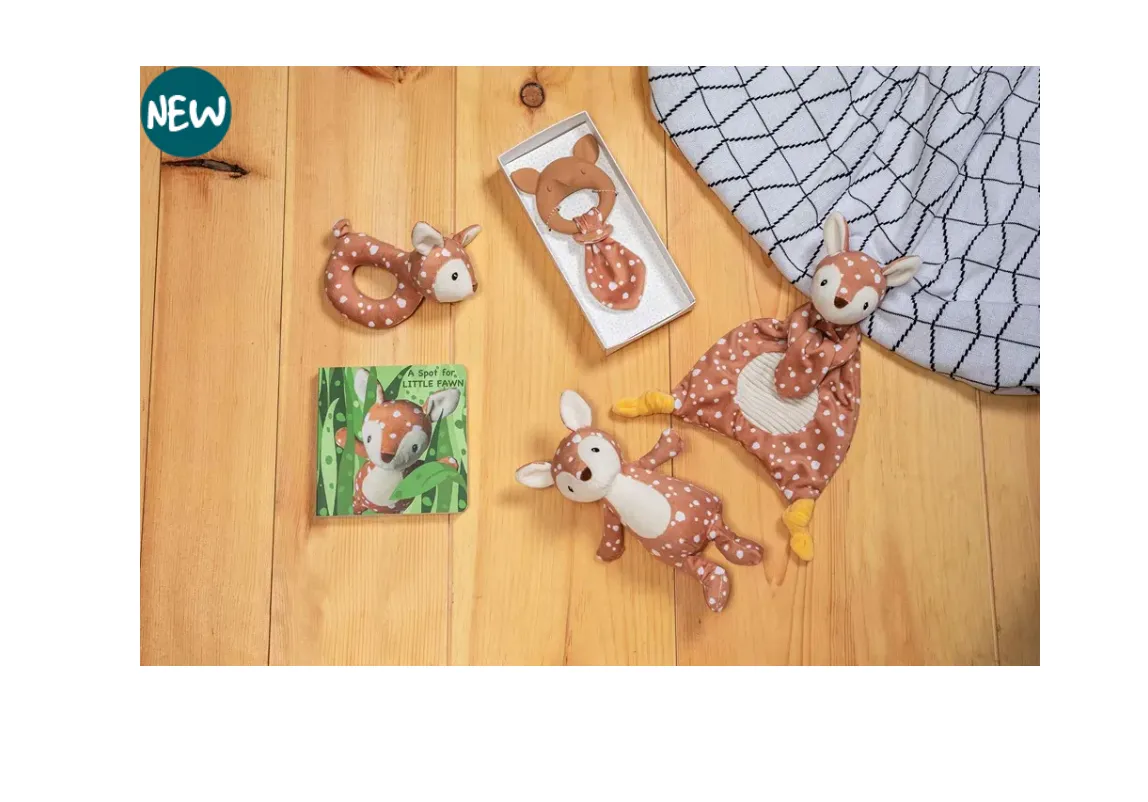Leika Little Fawn Board Book – 6×6″