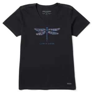 Life Is Good Women's Tee, Jet Black (Size M)