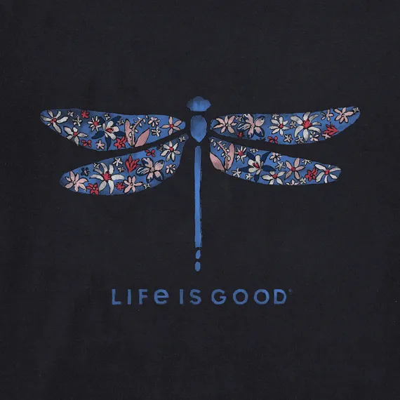 Life Is Good Women's Tee, Jet Black (Size M)