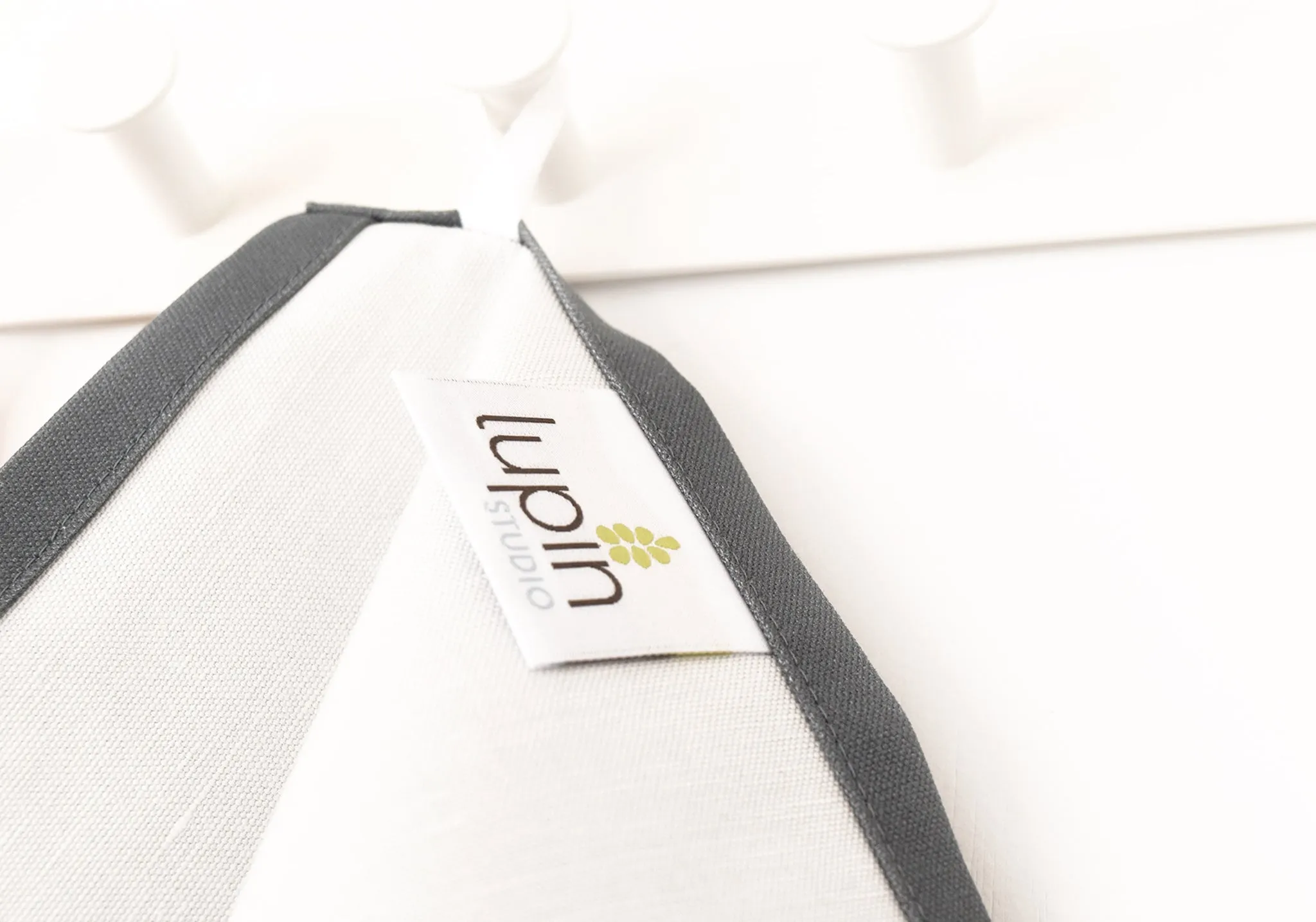 Linen Cotton Tea Towel (18.5x25) – Solid Charcoal