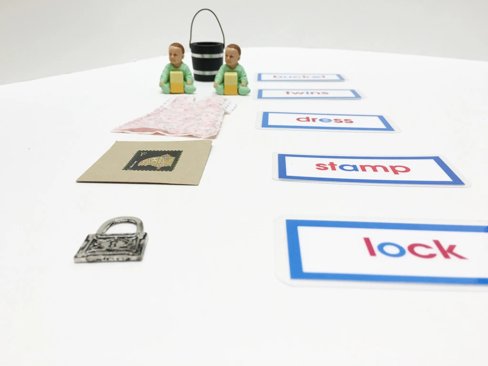 Long Phonetic Objects with Labels (blue)