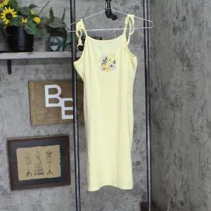 Looney Tunes Women's Tweety Sleeveless Graphic Dress 84675548 Yellow 2XL