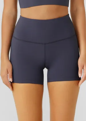 Lorna Jane Lotus Limited Edition No Chafe 12cm Bike Short - Ash Blue