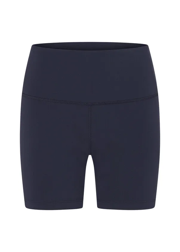 Lorna Jane Lotus Limited Edition No Chafe 12cm Bike Short - Ash Blue