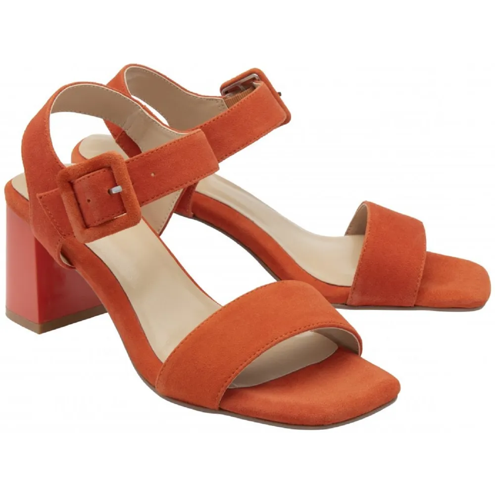 Lotus Norah Orange Sandals